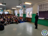 Spotkanie z dziećmi w Szkole Podstawowej w Bargłowie Kościelnym.